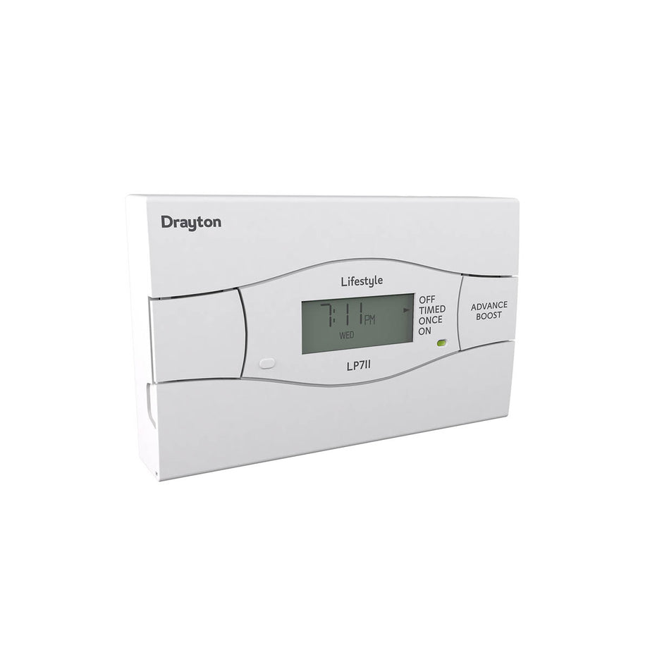 Drayton Timeswitch LP711 7 Day Programmable Backlit Digital Display 230V - Image 1
