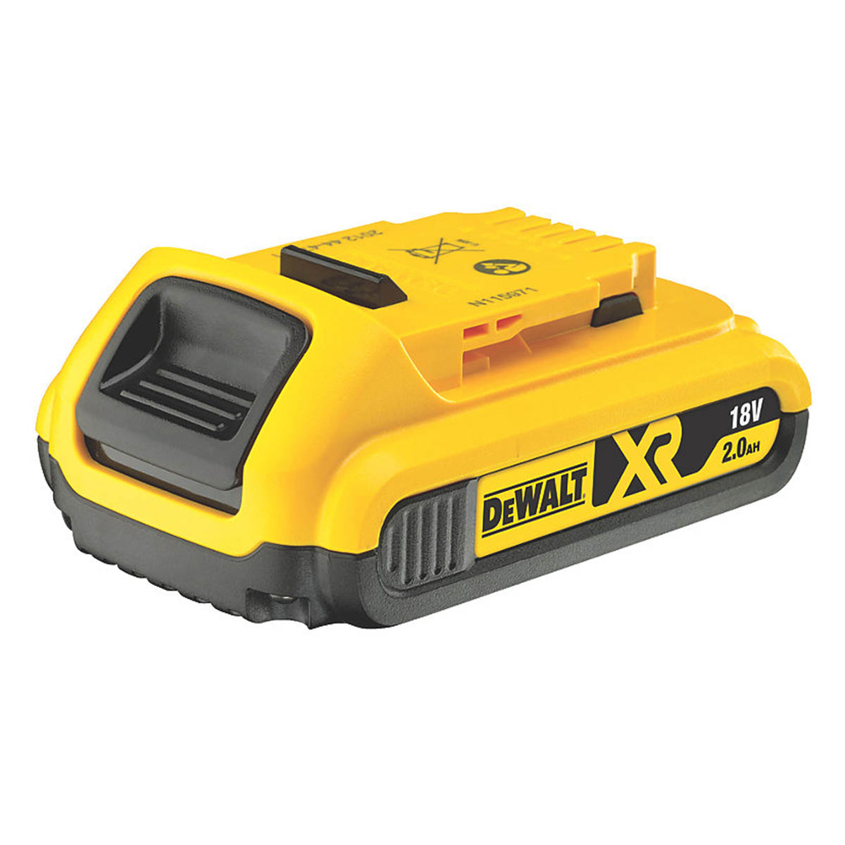 DeWalt Battery 18V 2.0Ah Li-Ion XR DCB183-XJ Slide Lightweight Compact - Image 2