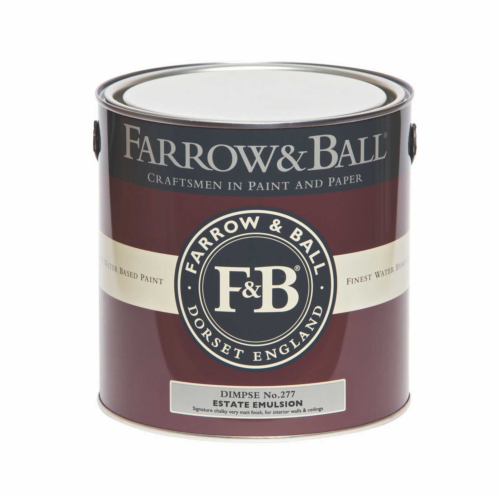 Farrow & Ball Estate Dimpse No.277 Matt Wall & ceiling Emulsion paint, 2.5L - Image 2