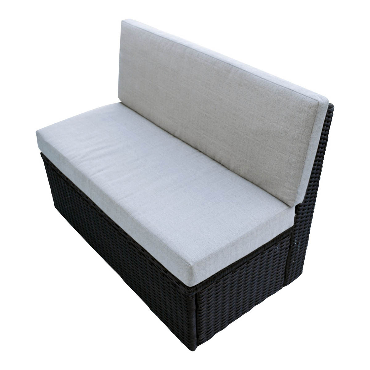 Canadian Spa Sofa Loveseat Brown Rattan Furniture Weather Resistant - Image 3