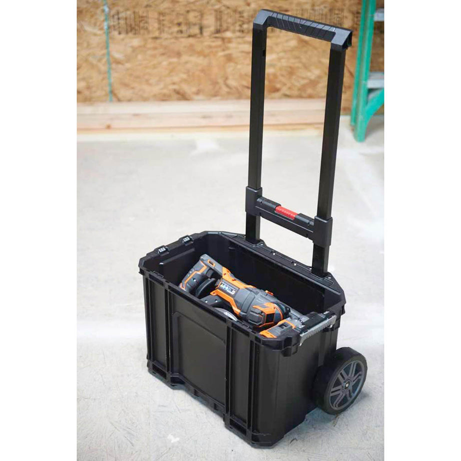 Keter Tool Box Modular Storage Trolley Connect Rolling System Sturdy 3 In 1 - Image 6