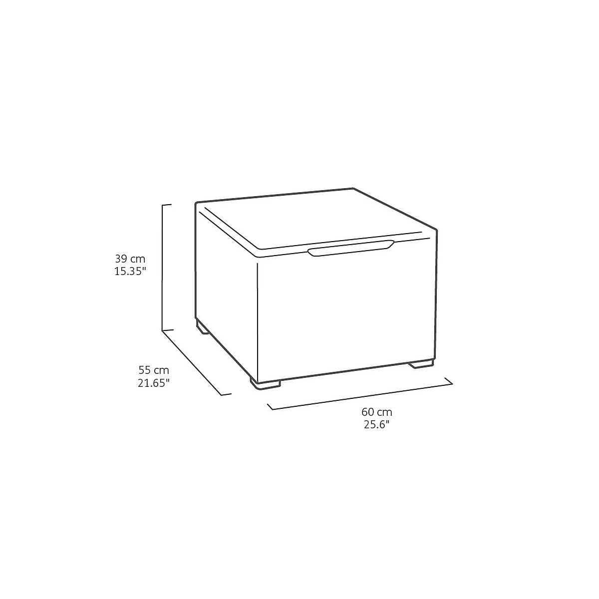 Rattan Garden Set 4 Seater Coffee Outdoor Furniture Sofa Storage 2 x Armchair - Image 9