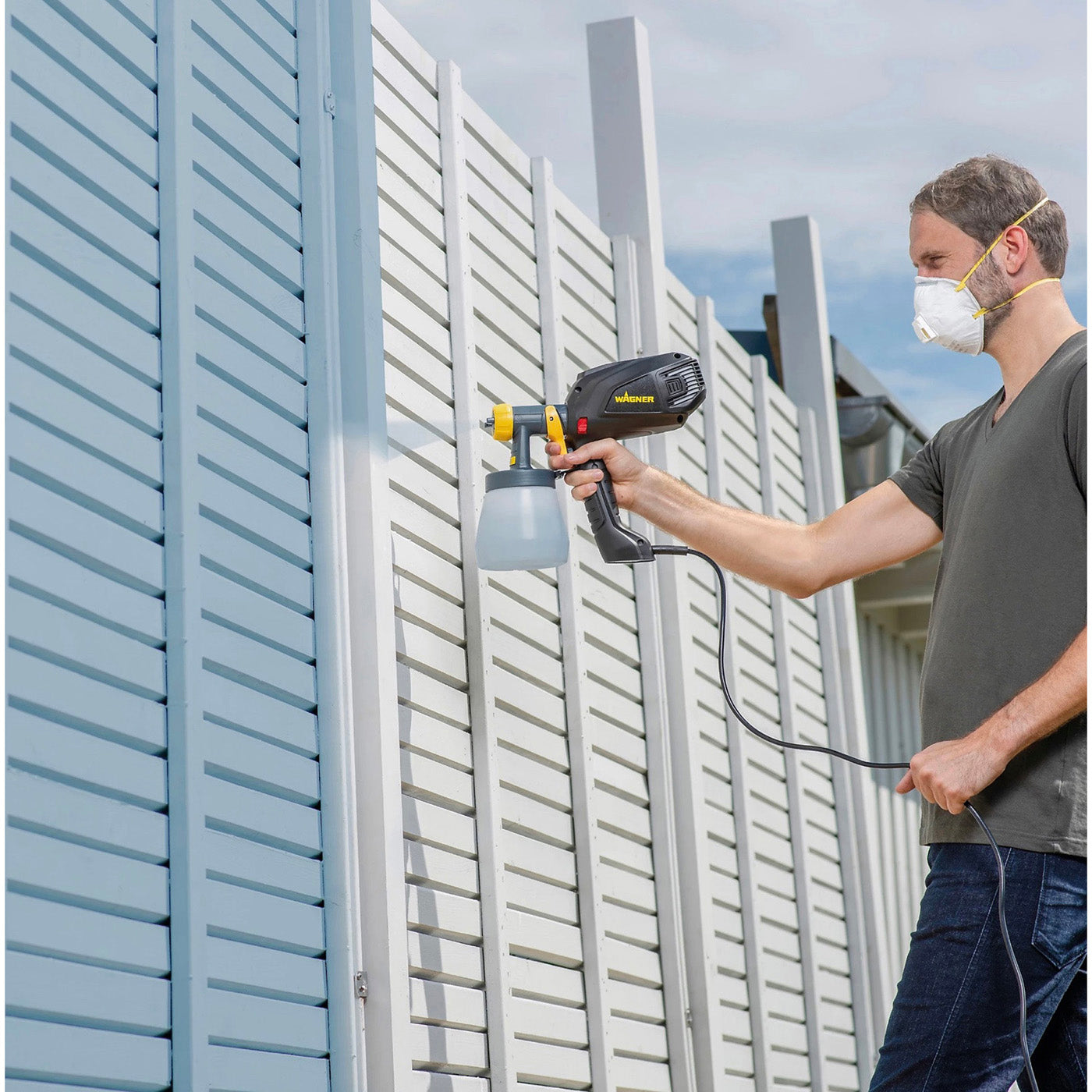 Wagner Paint Sprayer Electric W575Flexio Handheld Spray Gun Wall Ceiling 630W - Image 2