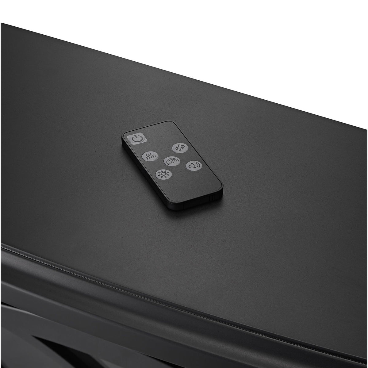 Focal Point Electric Stove Fireplace Black 5 Flame Effects Heater Freestanding - Image 7