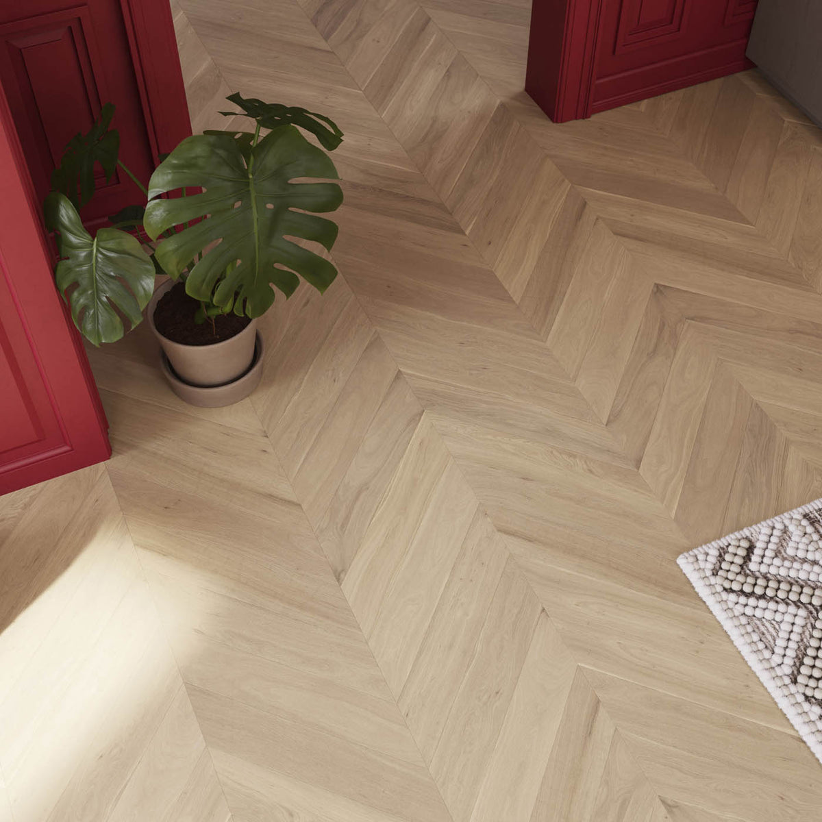 Eslov Oak Engineered Flooring Real Wood Top Layer Natural Effect T3mm 1.75m² - Image 5