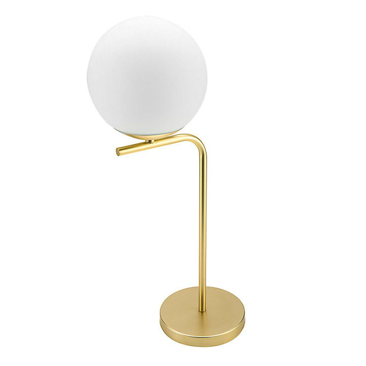 Table Lamp Bedside Living Room Light Matt Brass Modern Anti Glare Frosted Finish - Image 3