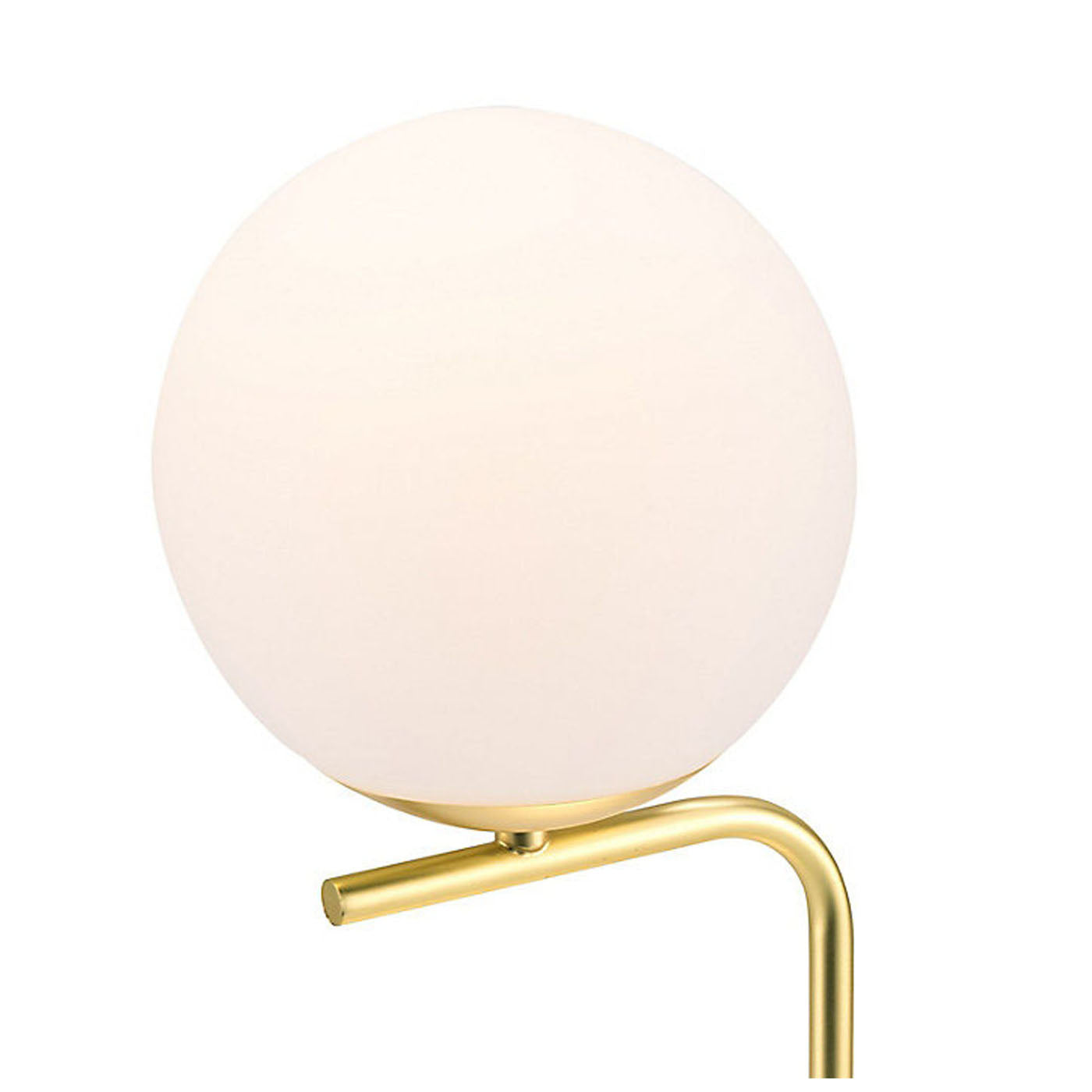 Table Lamp Bedside Living Room Light Matt Brass Modern Anti Glare Frosted Finish - Image 5