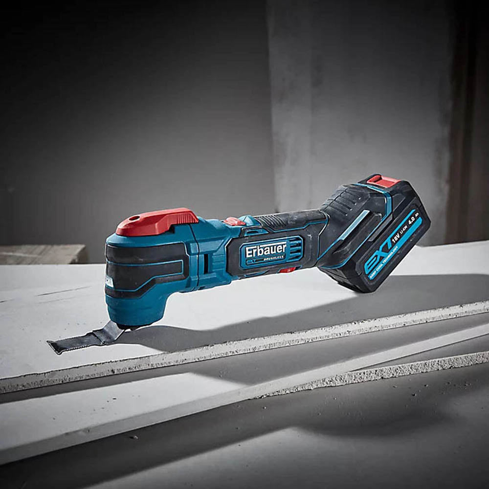 Erbauer Multi Tool Cordless 18V Li-Ion EMT18-Li-QC Brushless Compact Body Only - Image 2