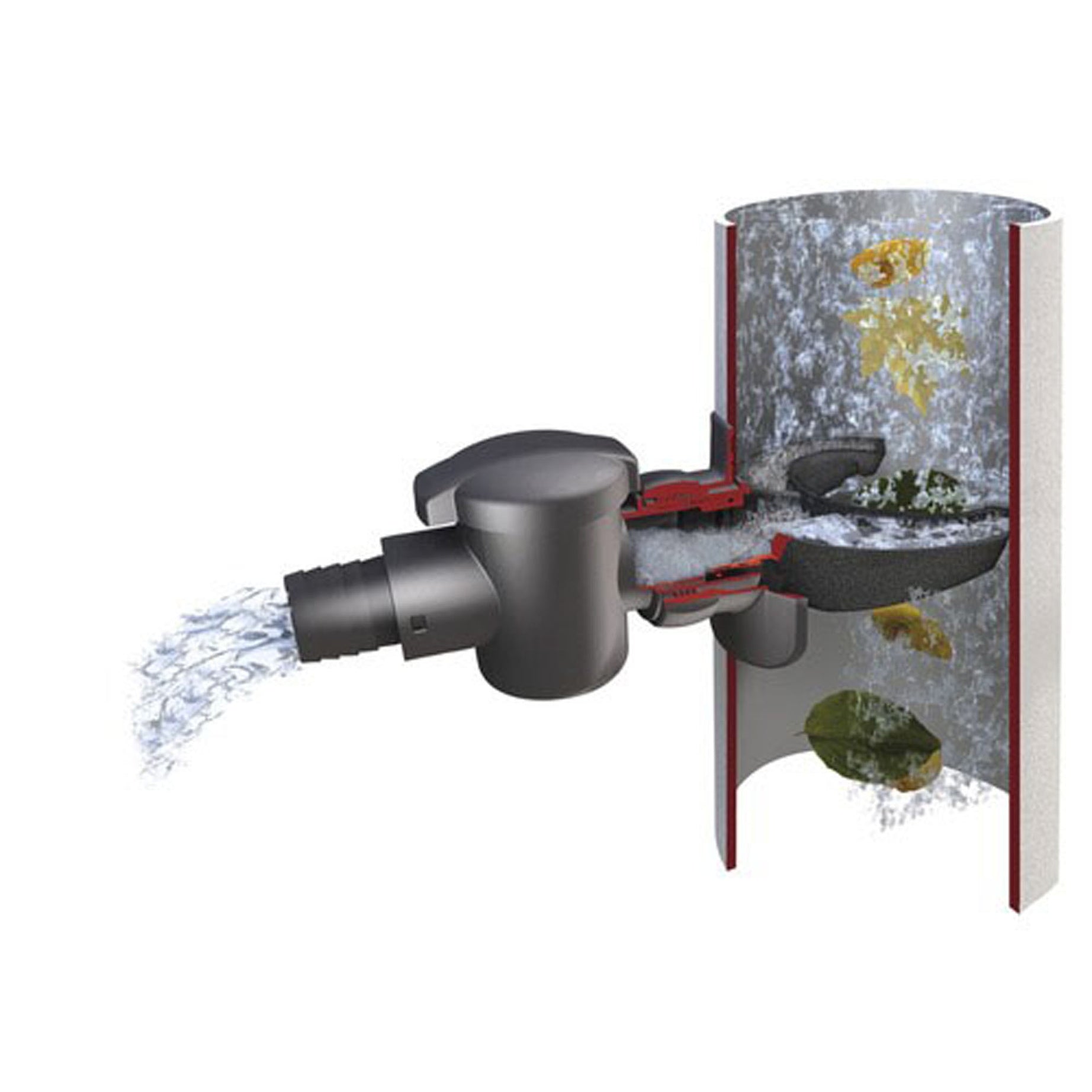 Speedy Rain Collector 70-100 Flexible Hose Roof Drainage Outside Plastic - Image 3