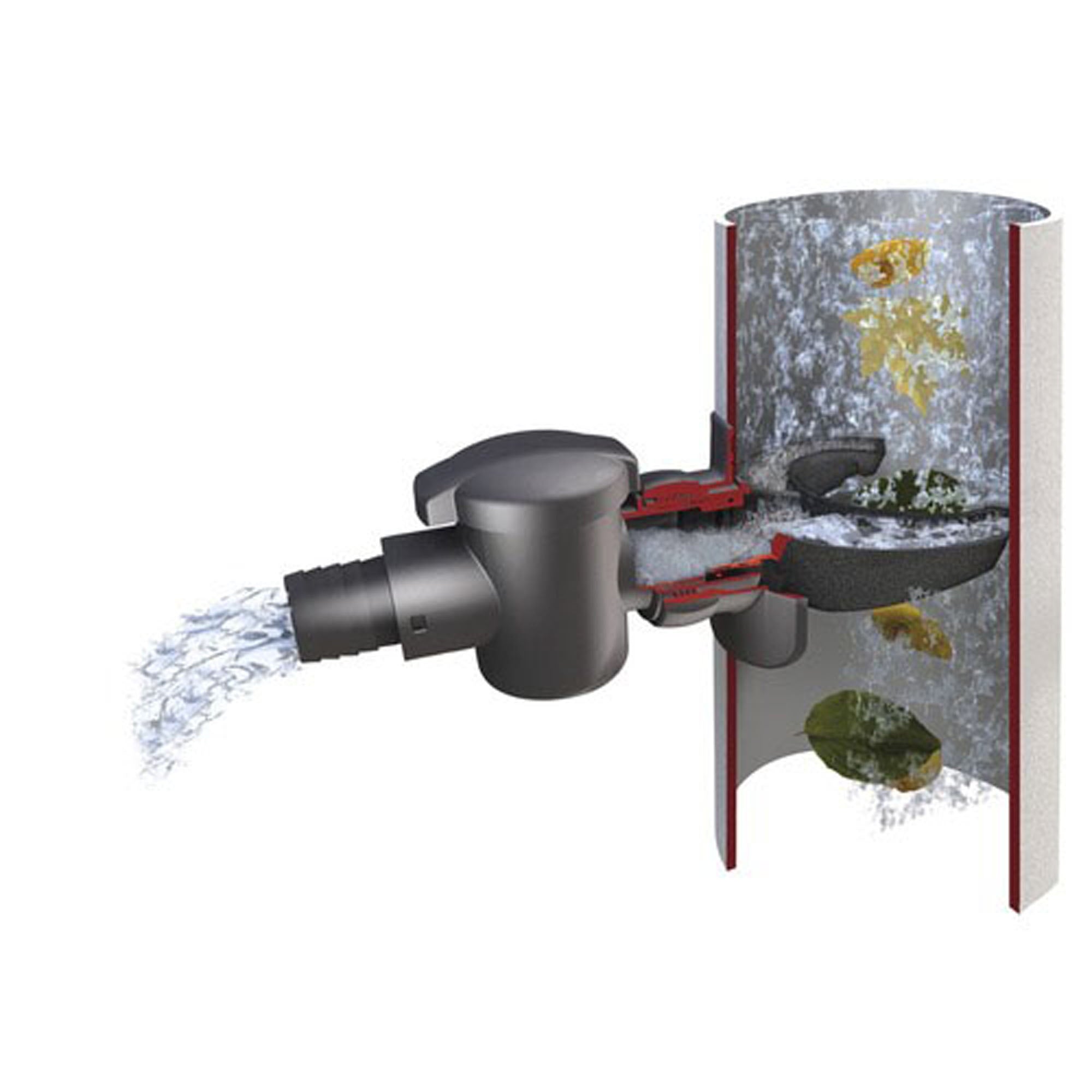 Speedy Rain Collector 70-100 Flexible Hose Roof Drainage Outside Plastic - Image 3