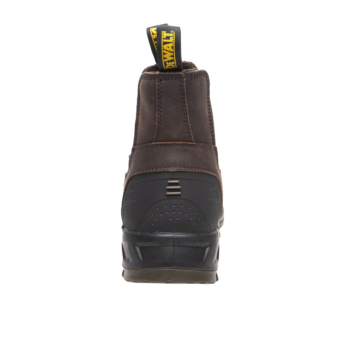 DeWalt Safety Dealer Boots Unisex Regular Fit Brown Slip On Steel Toe Size 11 - Image 8