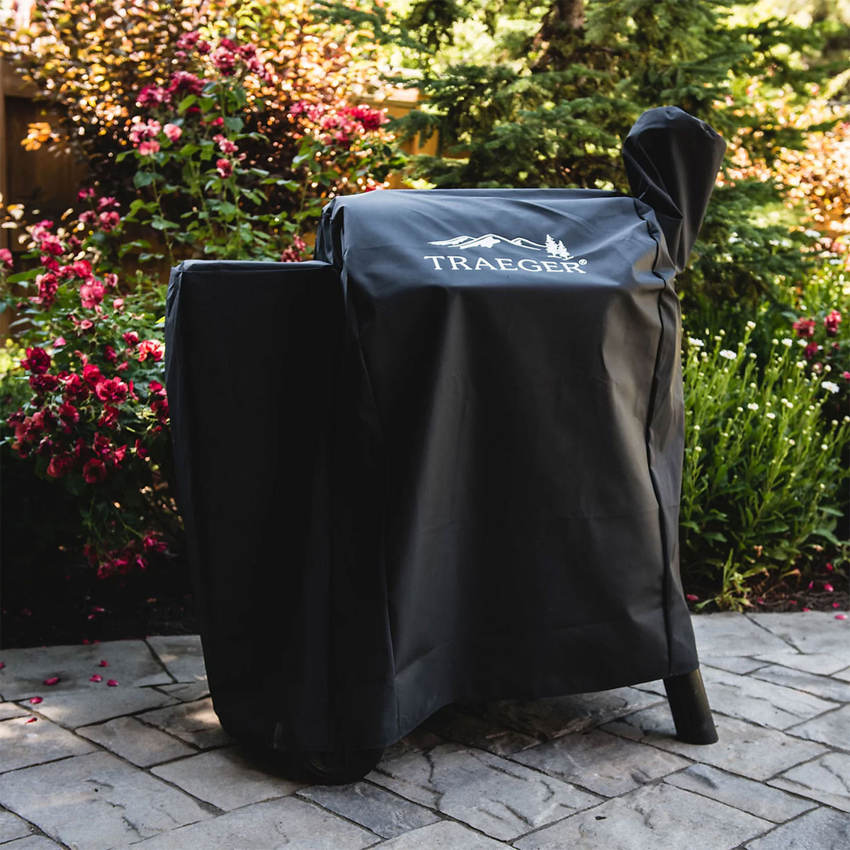 Traeger BBQ Cover Smoker Cover Black 129.7cm Weatherproof Grill Cover - Image 3