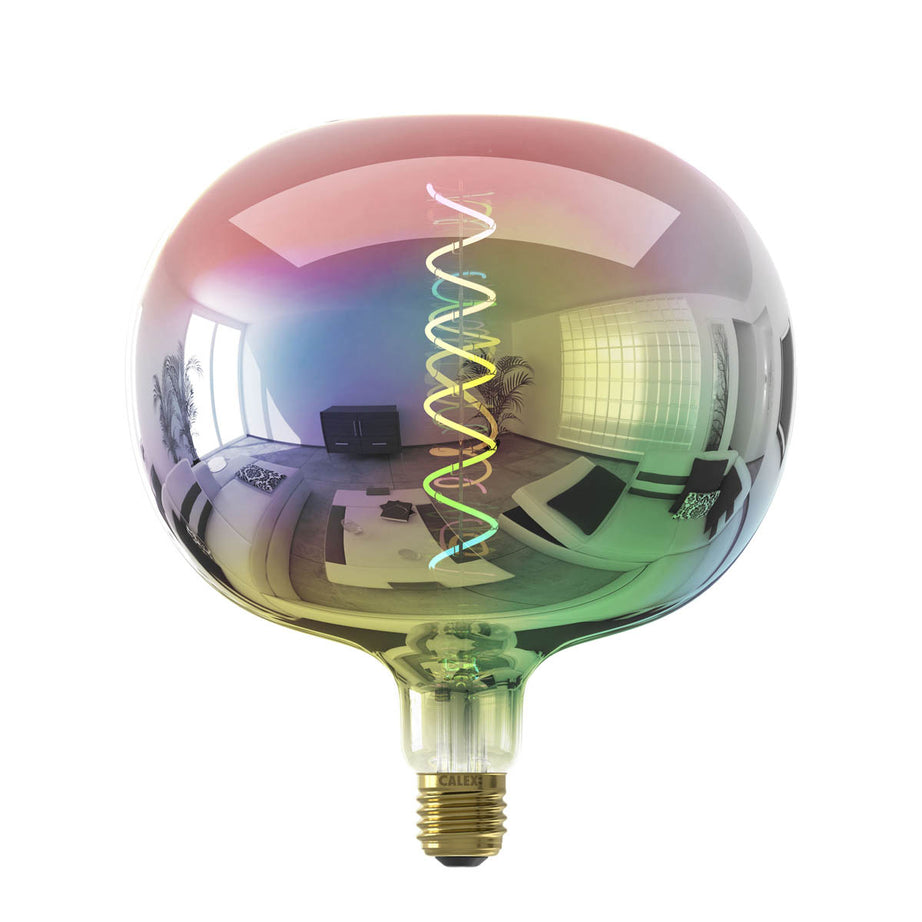 Calex Light Bulb LED Warm White Dimmable Opal Colours UFO E27 0W 40lm 360° - Image 3