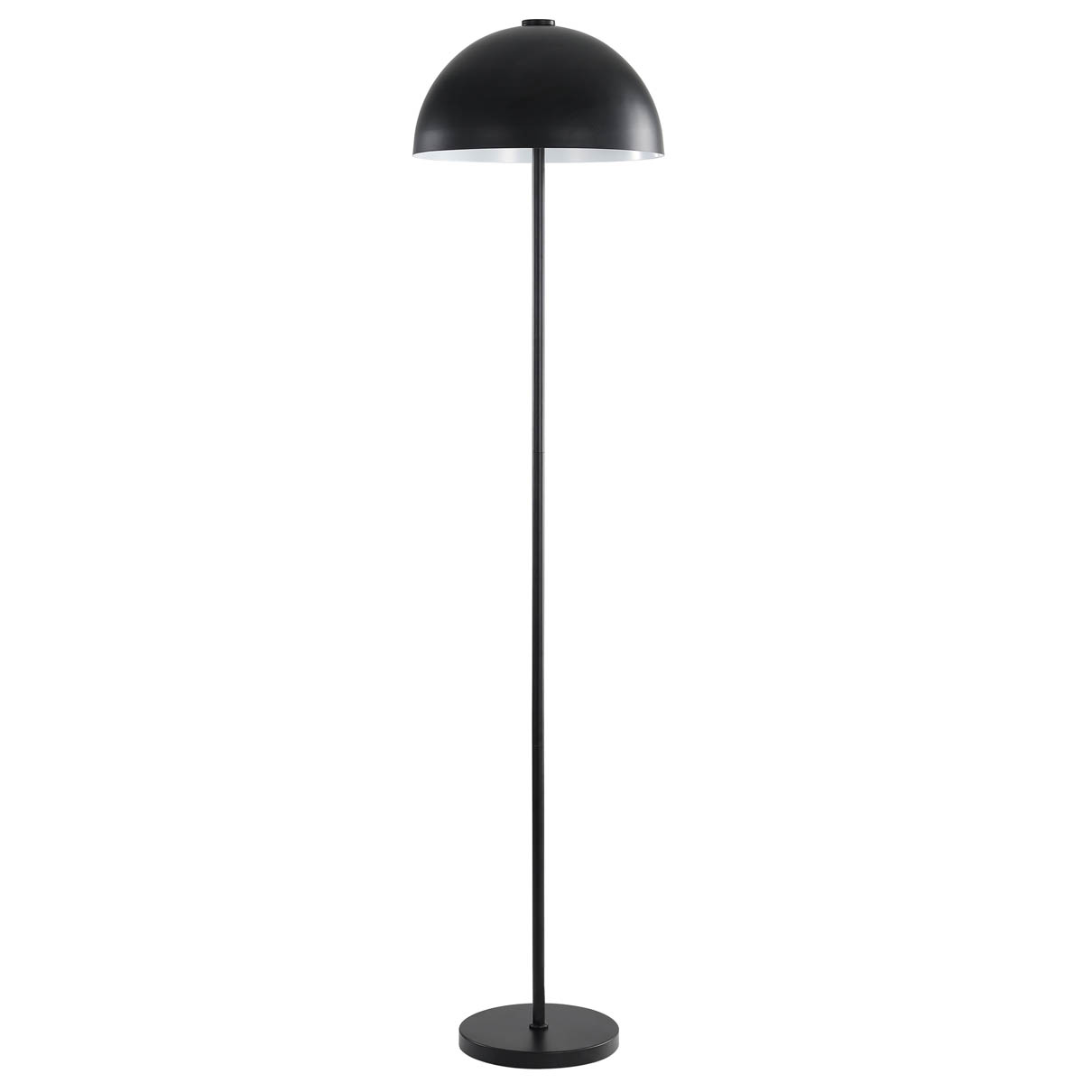 Floor Lamp LED 1 Light Metal Matt Black Mains Powered Contemporary (H)1580 mm - Image 2