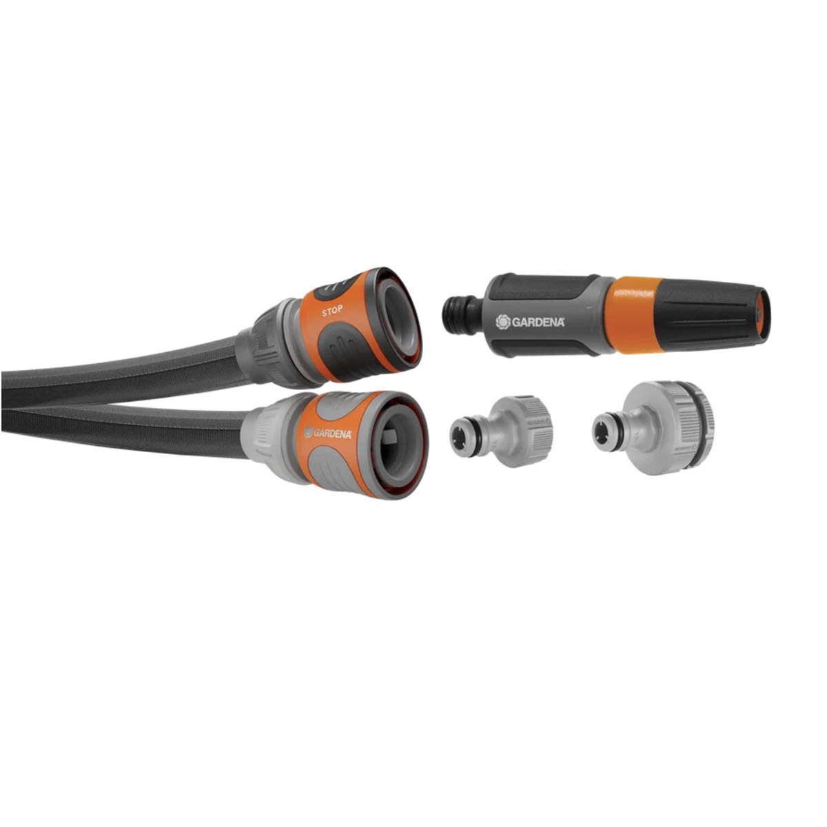 Garden Hose 30m Textile Heavy Duty Watering Hosepipe Outdoor Anti Kink - Image 4