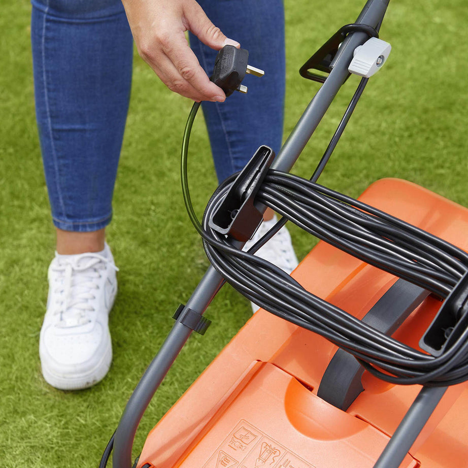Flymo Lawnmower Electric SimpliMow320 Rotary Garden Grass Cutter Compact 1000W - Image 5