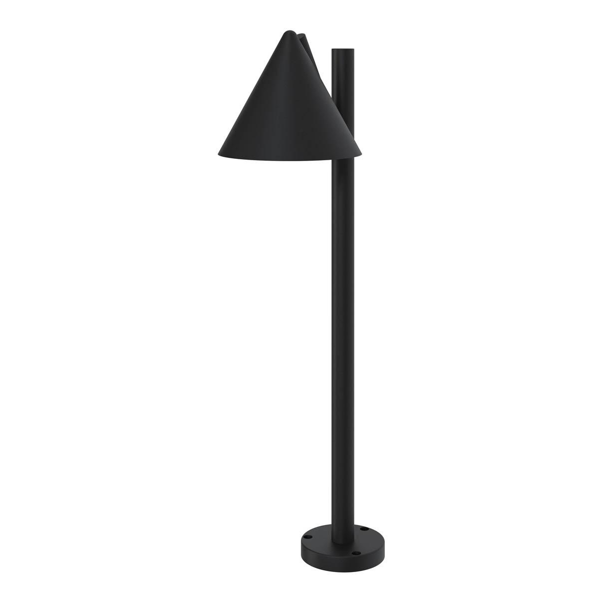 GoodHome LED Outdoor Post light Black Mains-powered 1 lamp Integrated (H)700mm - Image 2