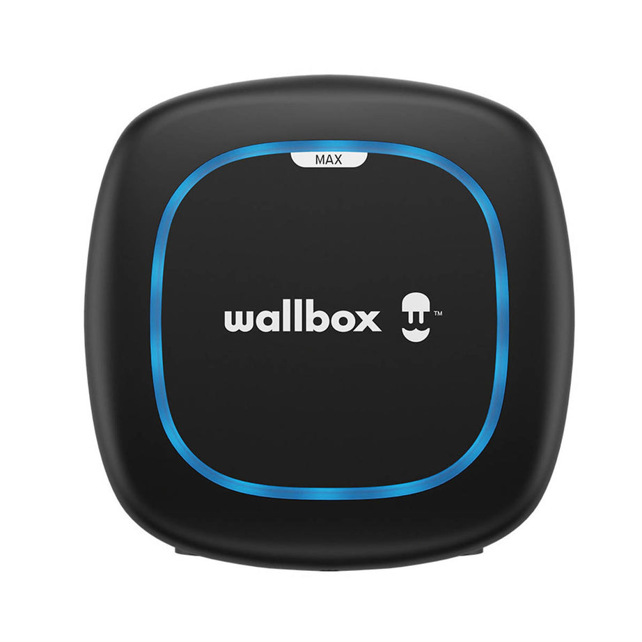 Wallbox Electrical Vehicle Charging Point Fast 32A Black 7.4kW Mode 3 Type 2 - Image 1