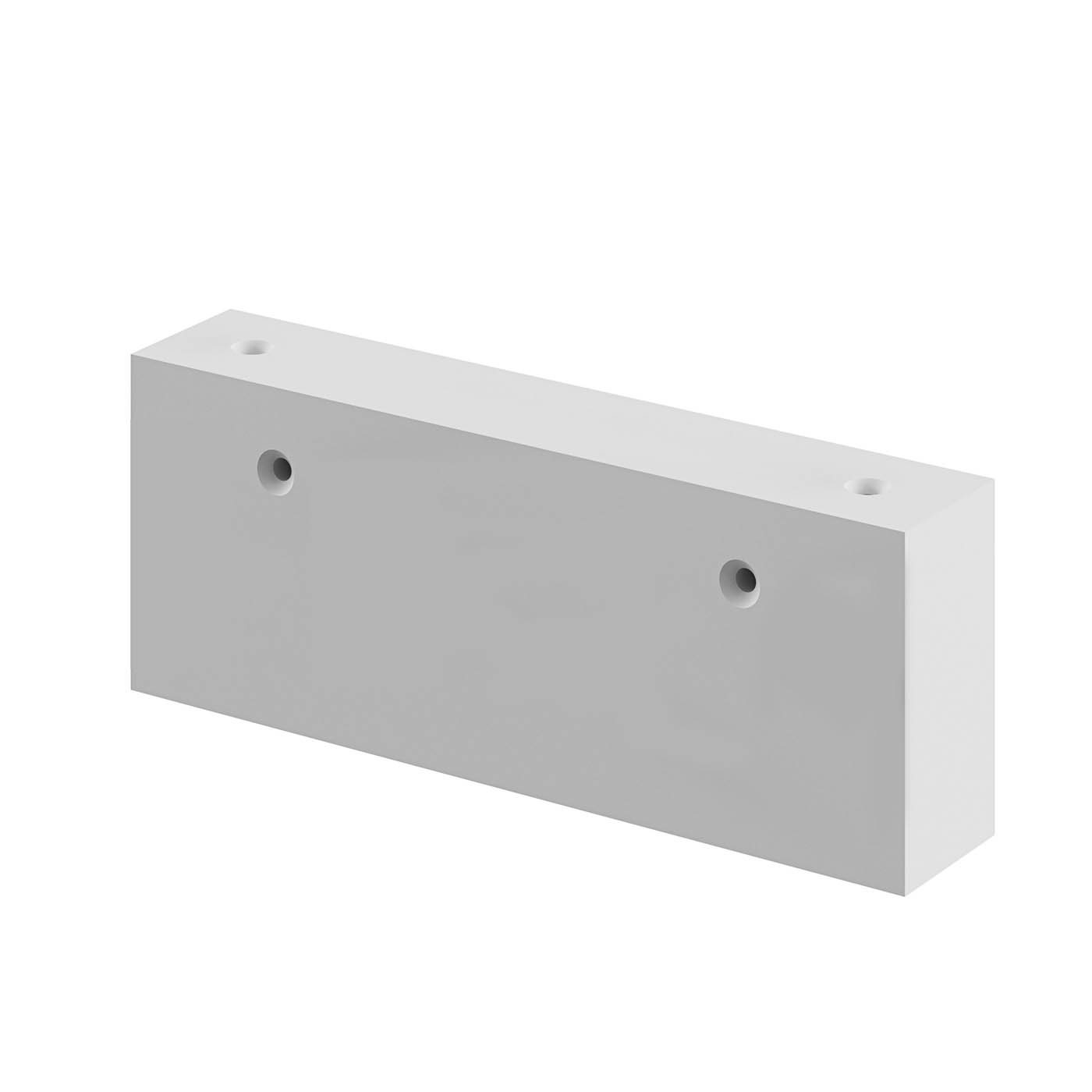 GoodHome Caraway Innovo Handleless White Corner spacer, (W)30mm - Image 2