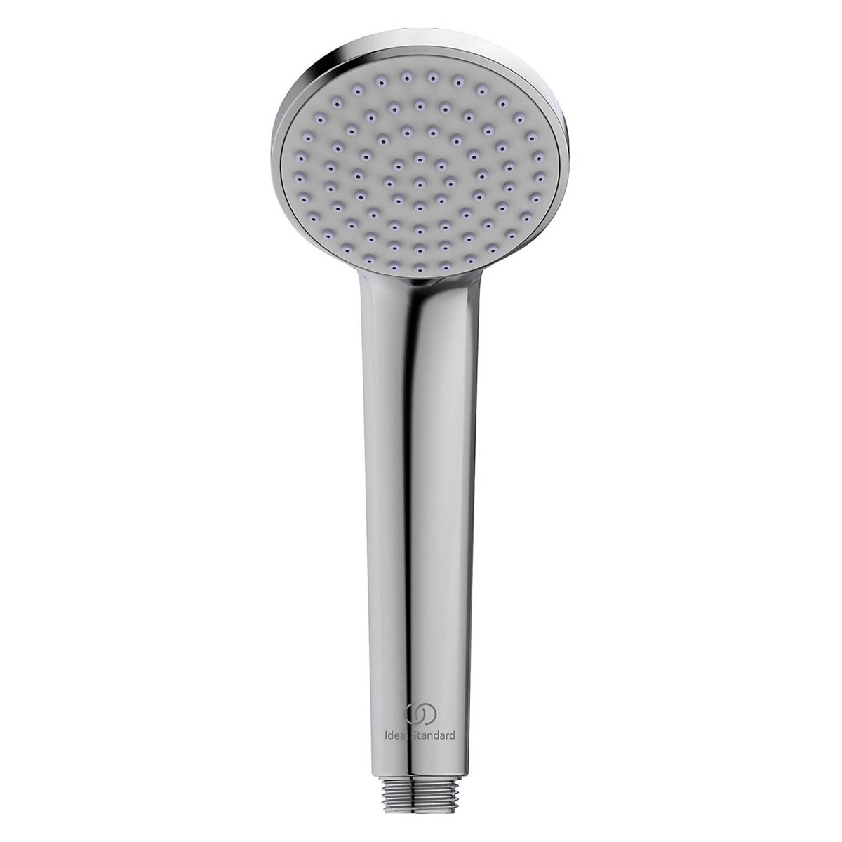 Mixer Shower Thermostatic Dual Round Head Chrome Effect Gloss Exposed Valve - Image 4