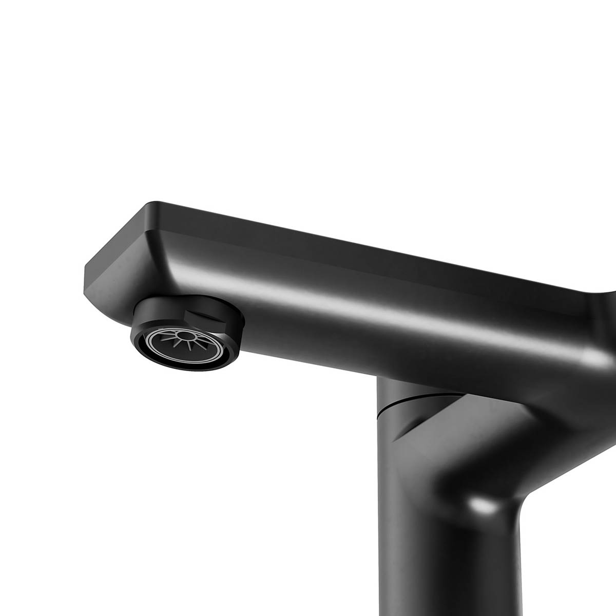 Bath Filler Tap Mixer Matt Black Brass Deck Mounted Bathroom Contemporary - Image 6