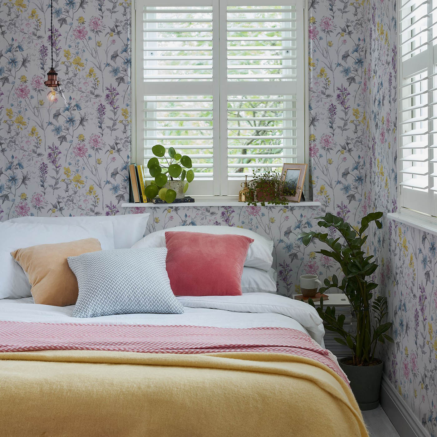 Laura Ashley Abstract Multicolour Wild meadow Smooth Wallpaper - Image 4