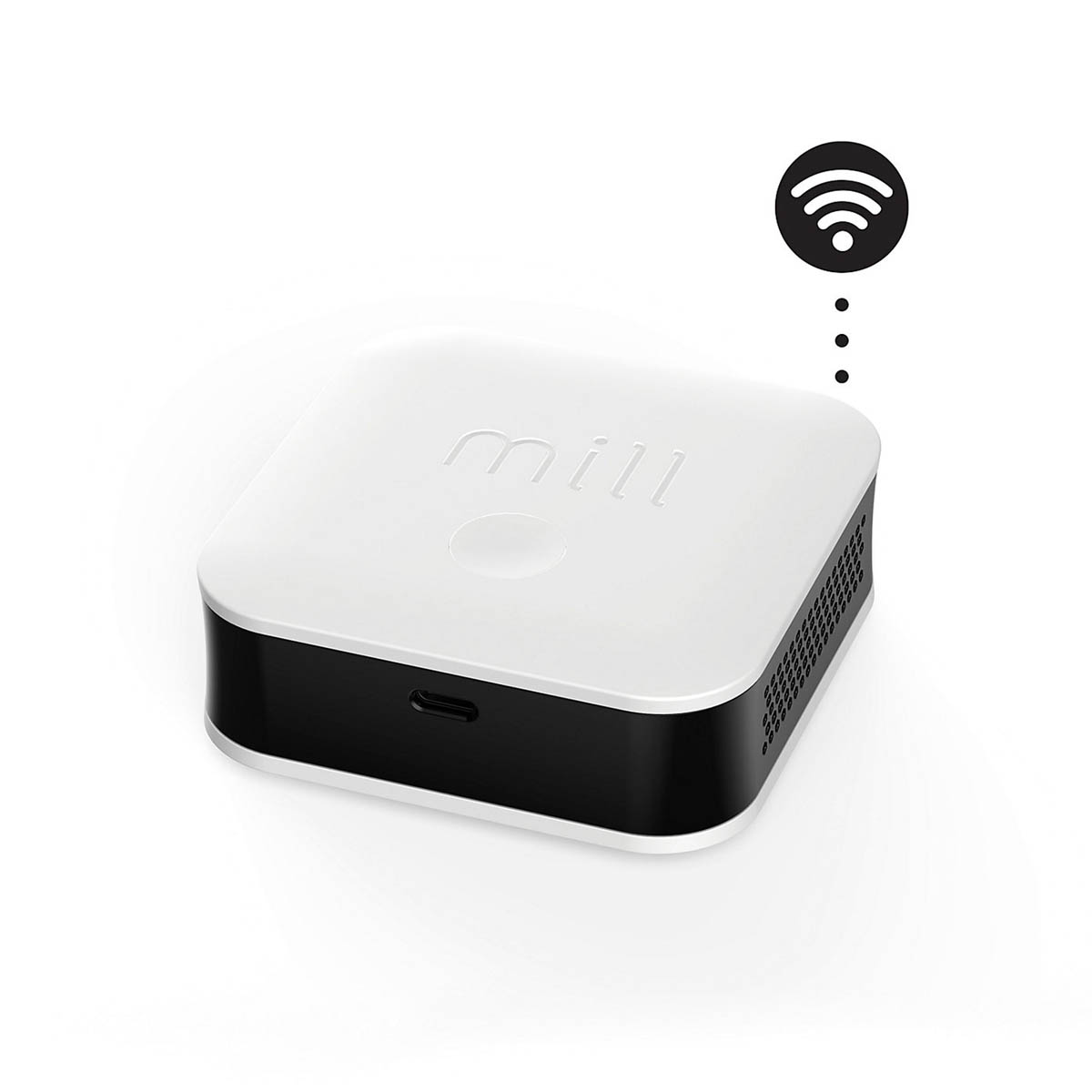 Smart Air Quality Monitor Sensor Temperature Humidity Wireless App Control WiFi - Image 1