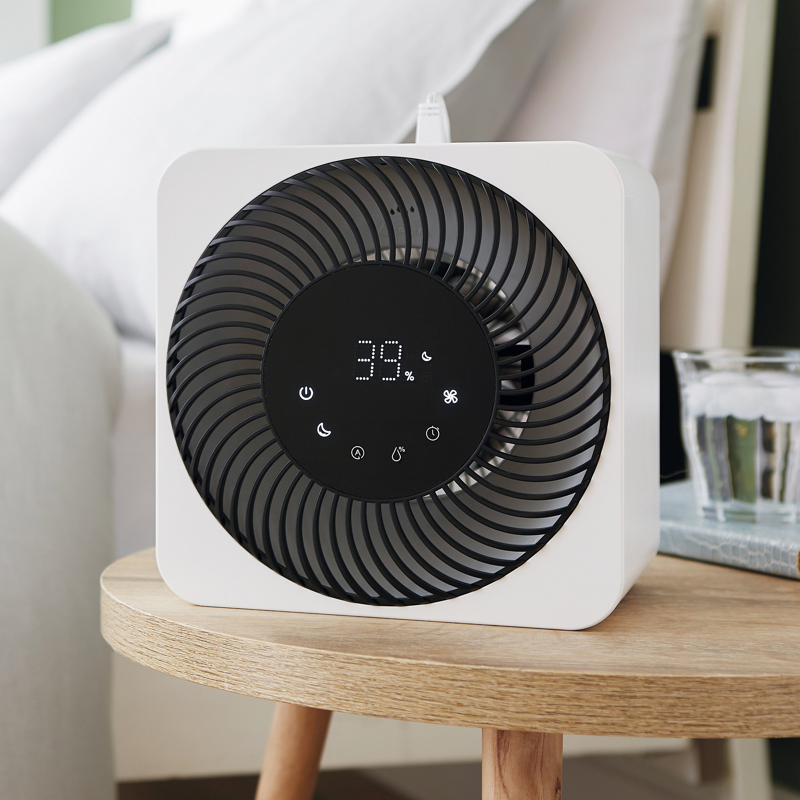 Silentnight Air Cooler Humidifier Aroma Diffuser 4 Fan Speeds Programmable 3L - Image 2