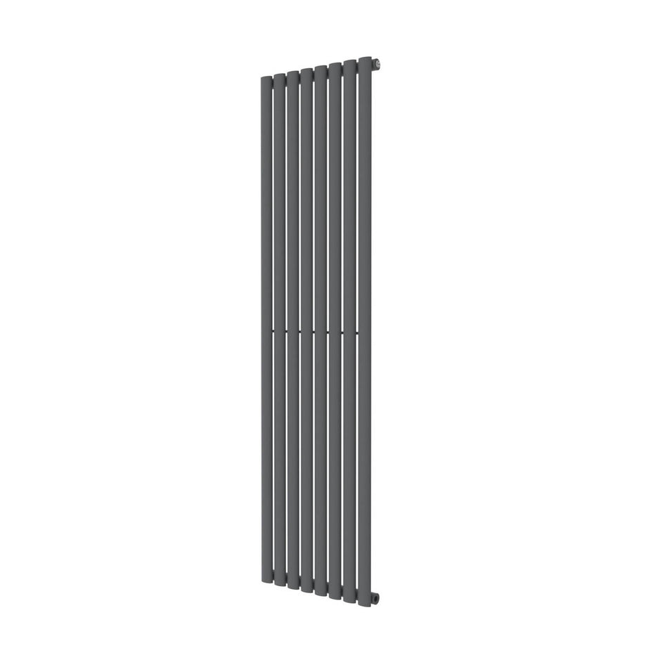 Designer Radiator Anthracite Thermodynamic Vertical Flat Panel (H)180x(W)48cm - Image 1