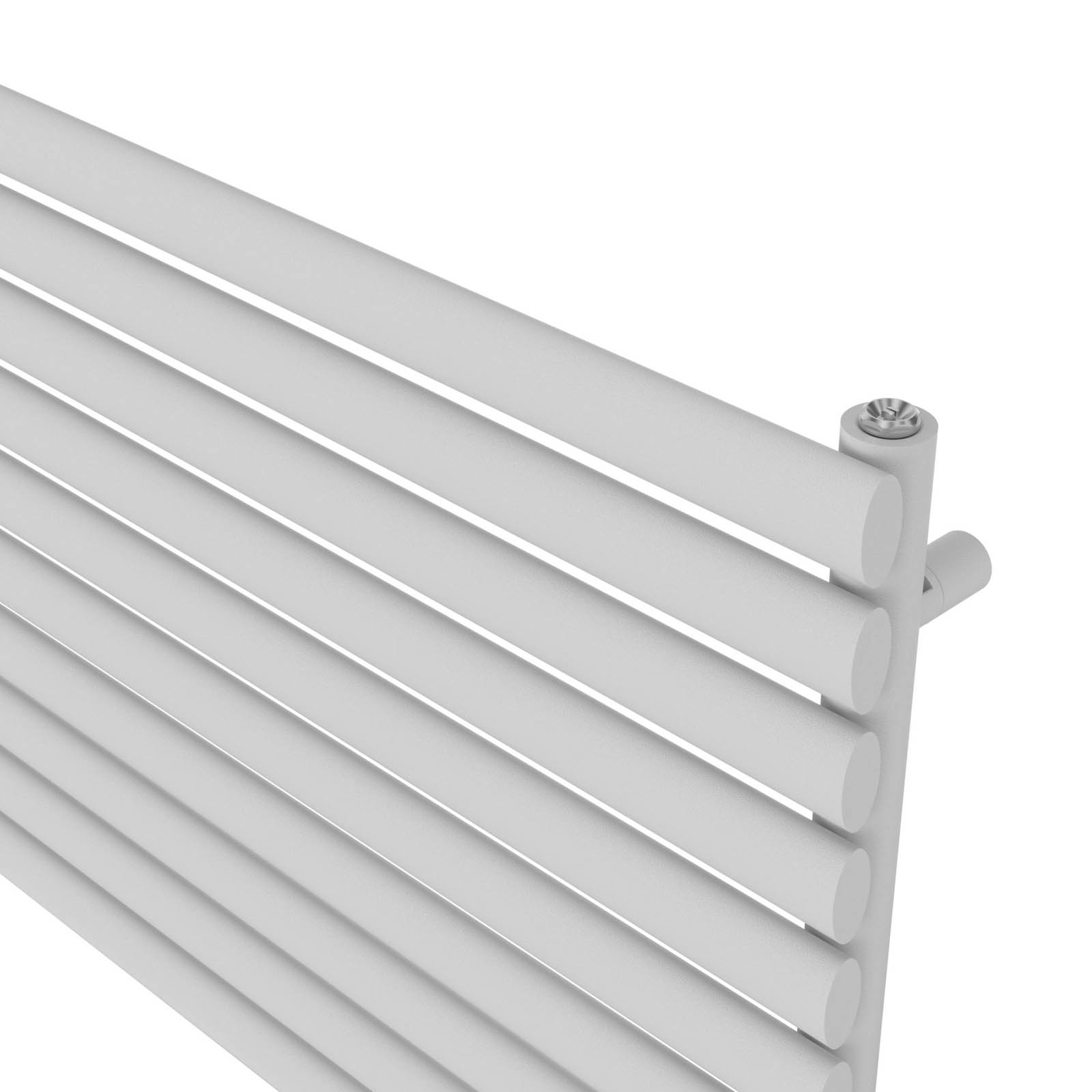 GoodHome Radiator Horizontal White Thermodynamic 2189BTU (W)1000x(H)600mm - Image 4