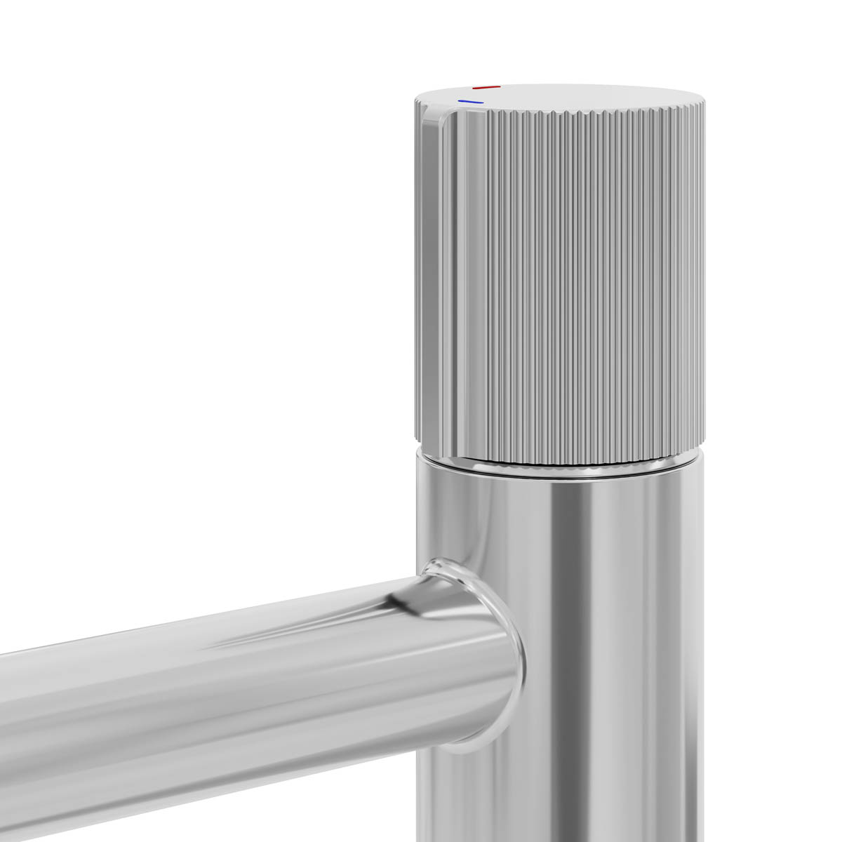 Barhroom Basin Tap Mixer Chrome Round Single Lever Ceramic Cartridge Faucet - Image 5