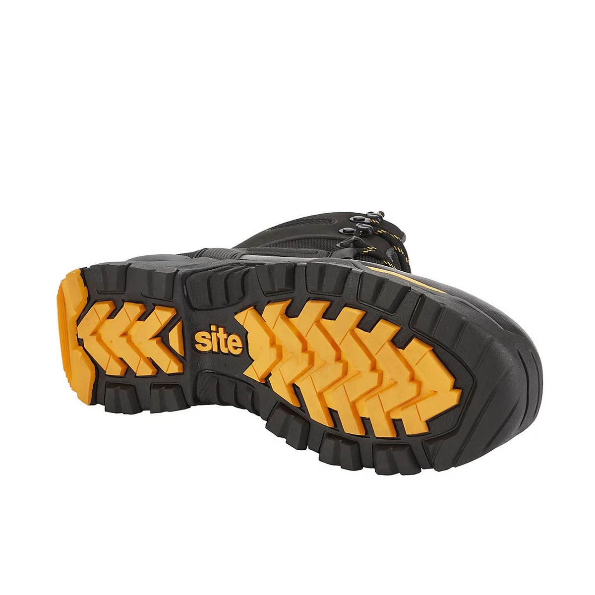 Site Safety Boots Black S3 SRC Aluminium Toe Work Shoes Size 10 Densham - Image 2