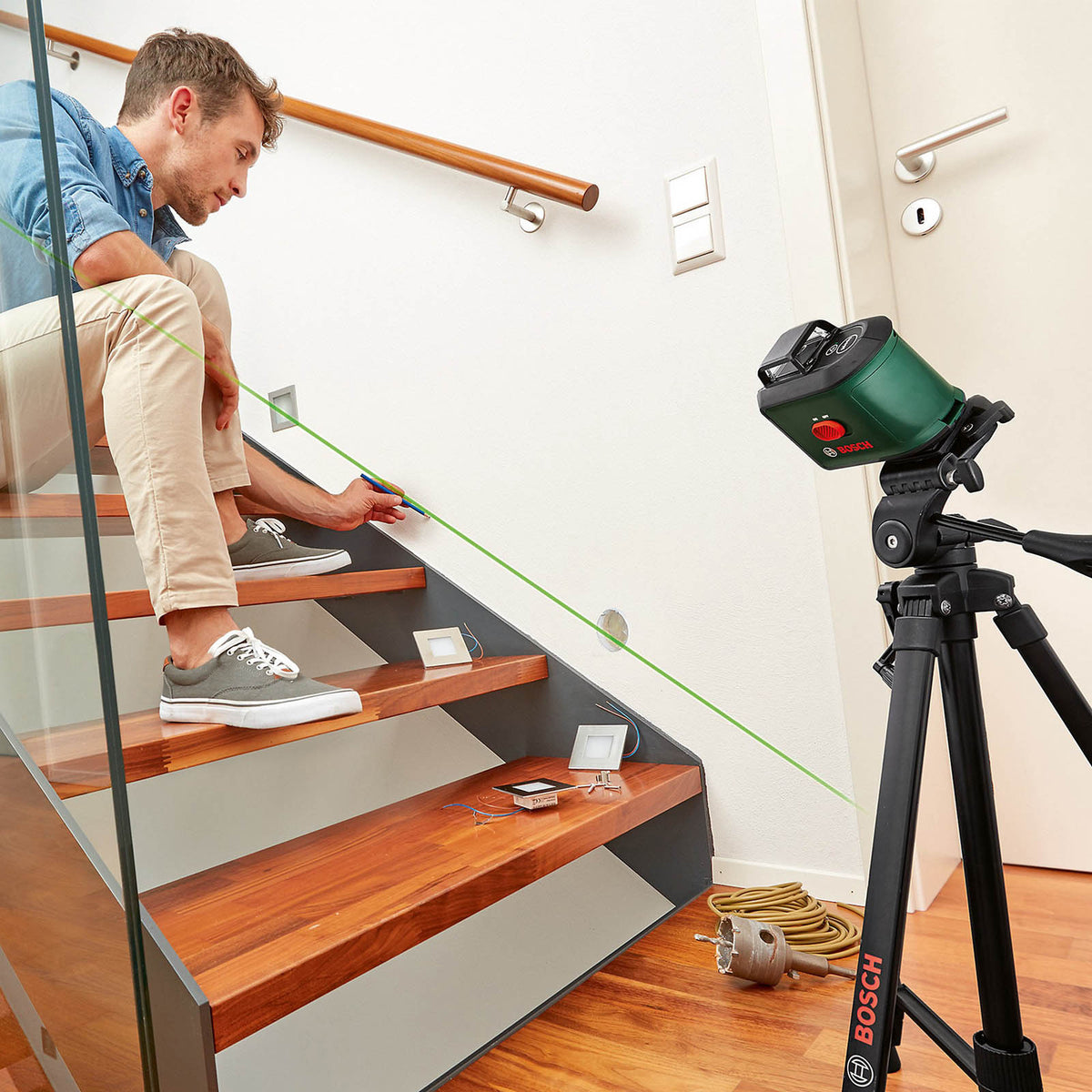 Bosch Green Self-levelling Laser level - Image 7