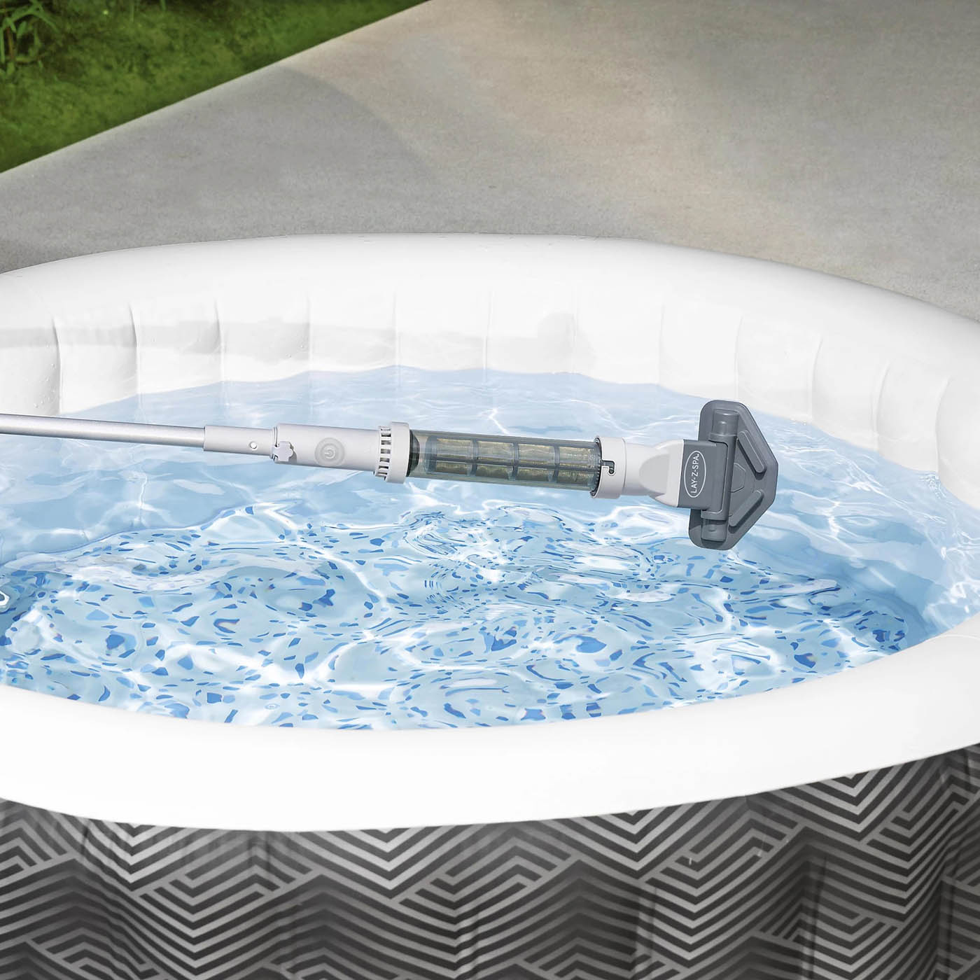 Bestway Pool Spa Vacuum Cleaner Hot Tub Cordless Handheld Rechargeable (L)168mm - Image 2