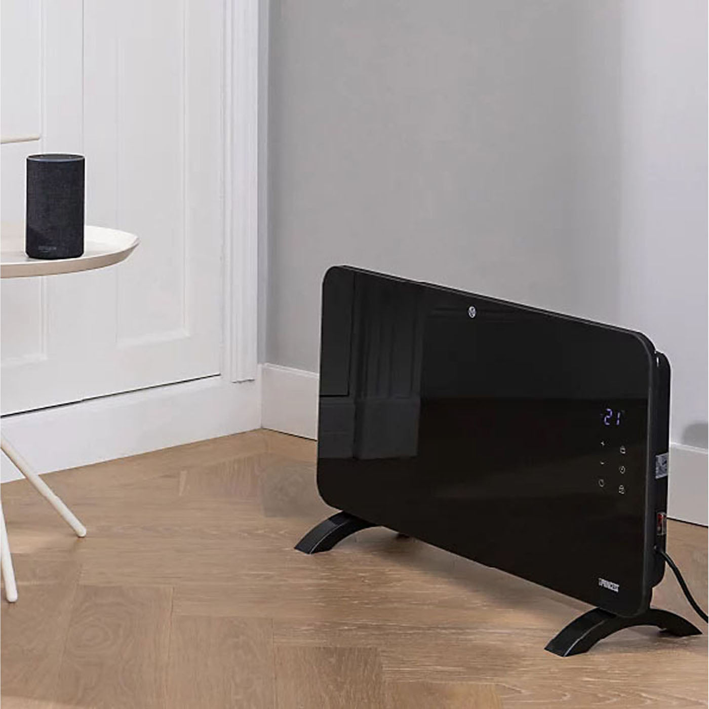 Princess Smart Panel Space Heater Electric Black Glass Wi-Fi Portable 1500W - Image 7