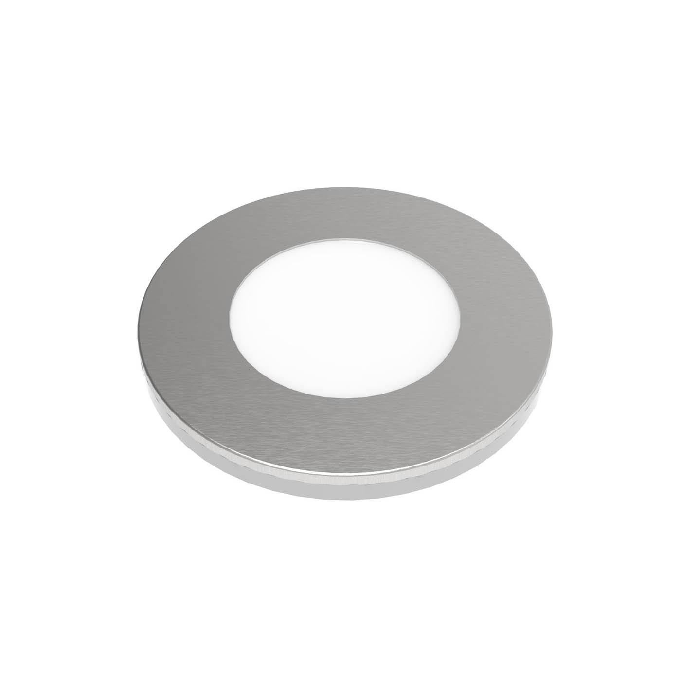 Under Cabinet Light LED Stainless Steel Effect Variable White Pack of 3 - Image 1