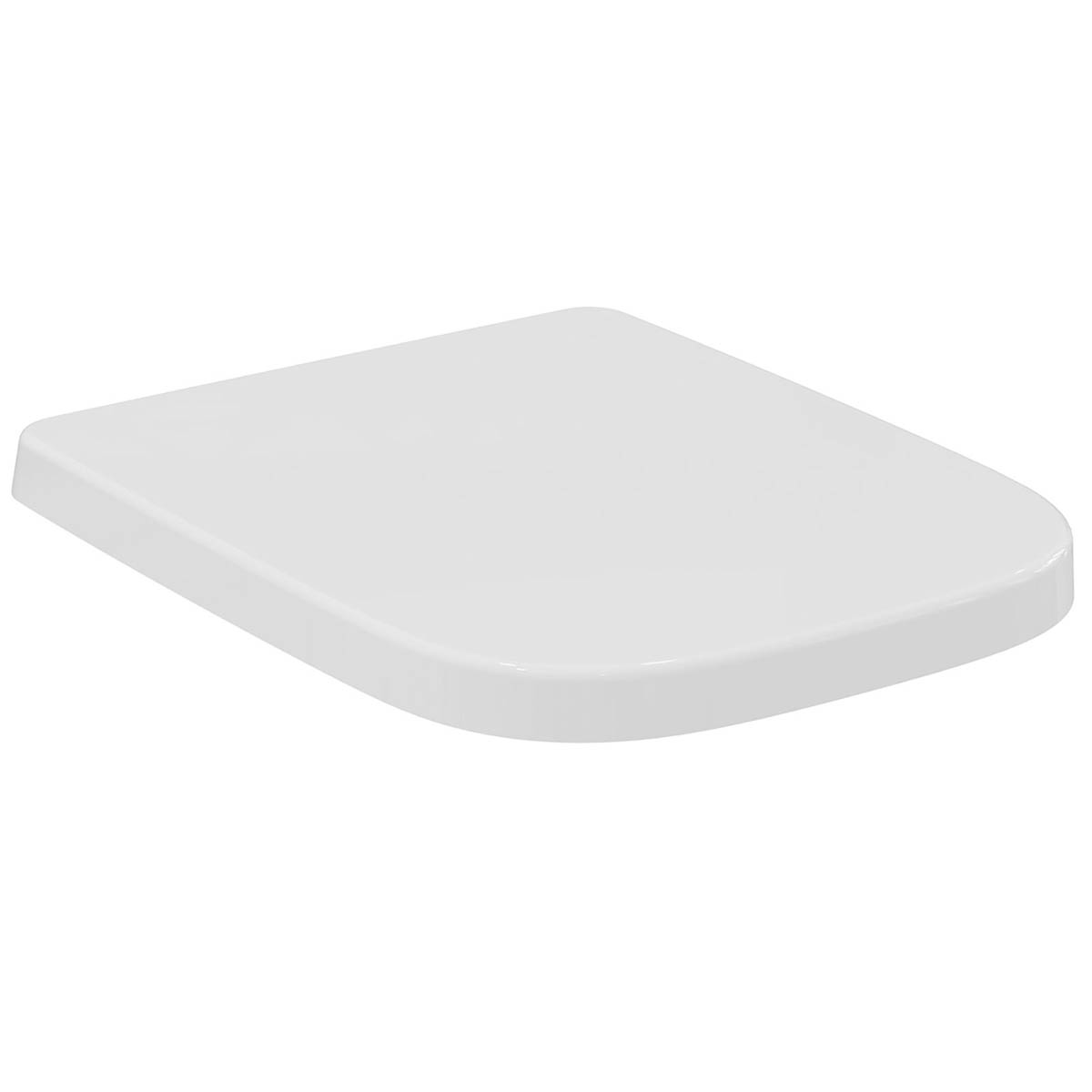 Ideal Standard i.life A White Square Soft close Toilet seat - Image 1