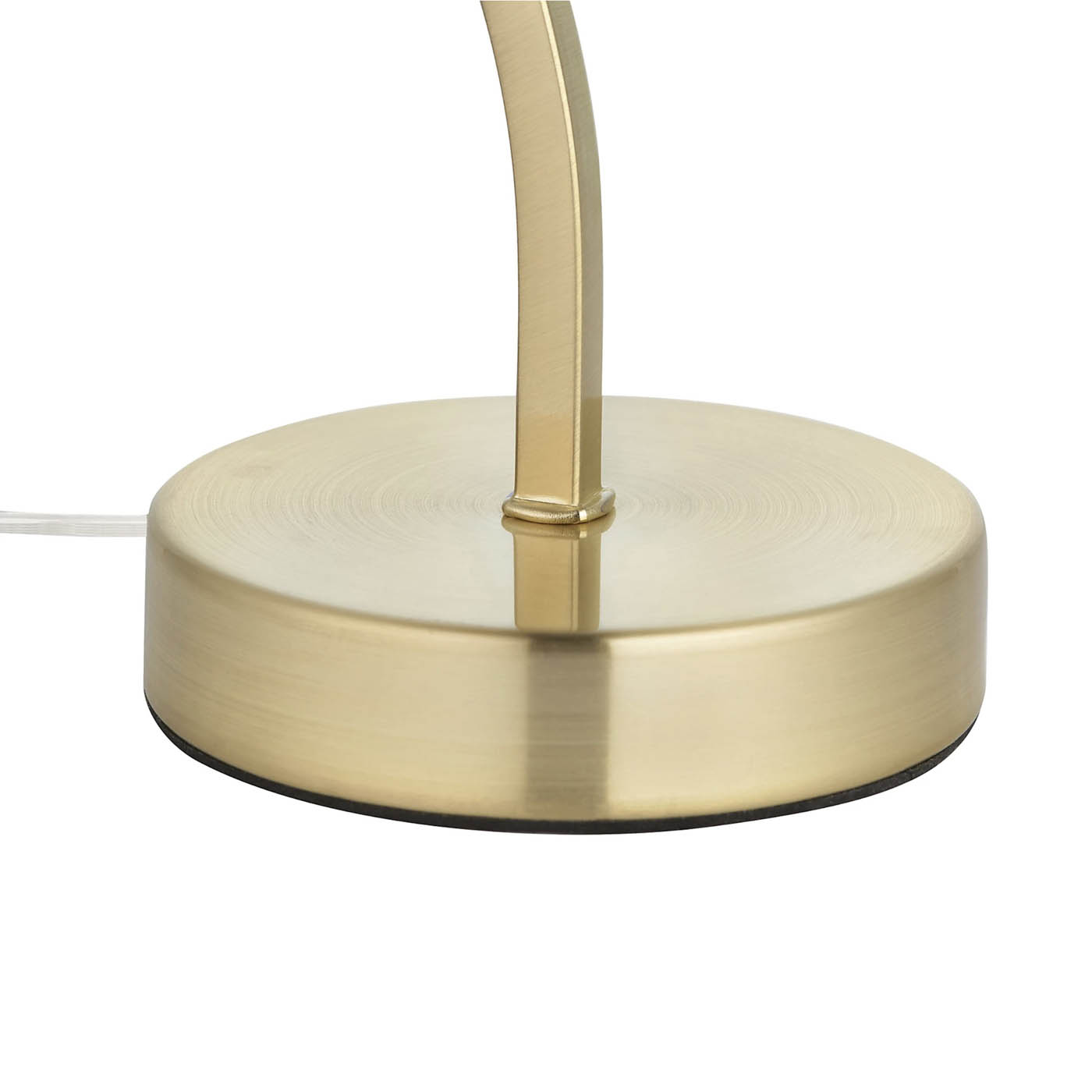 Table Lamp Touch Control Gold Globe Glass Shade Metal Living Room 36cm - Image 2