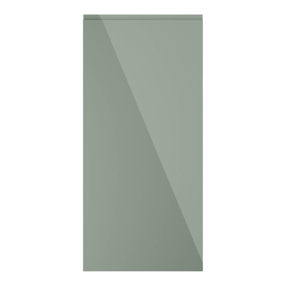Kitchen Cabinet Door Garcinia Gloss Reed Green 70:30 Larder W60xH128.cm - Image 1