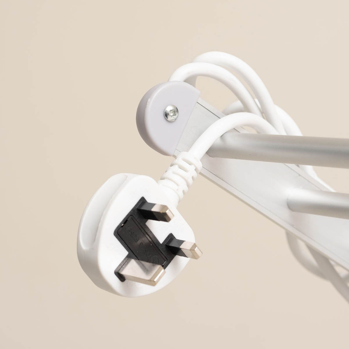 Addis Heated Airer Aluminium Plastic White Foldable (H)740mm (W)1460mm - Image 7