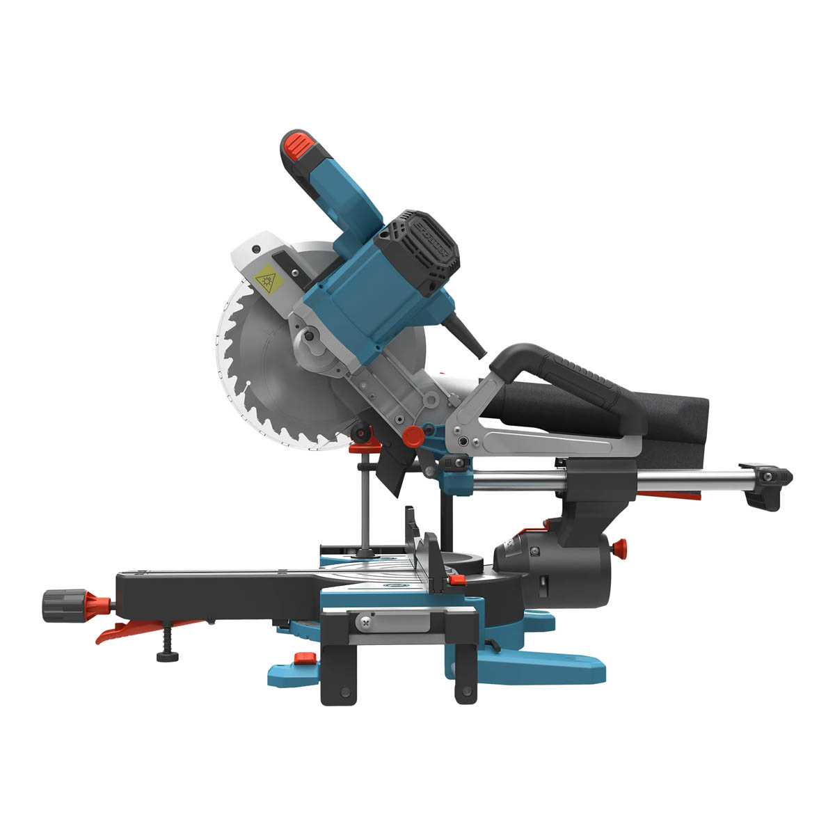Erbauer Mitre Saw Sliding 216mm ERB1073MSW Double Bevel Radial Compact 1400W - Image 5