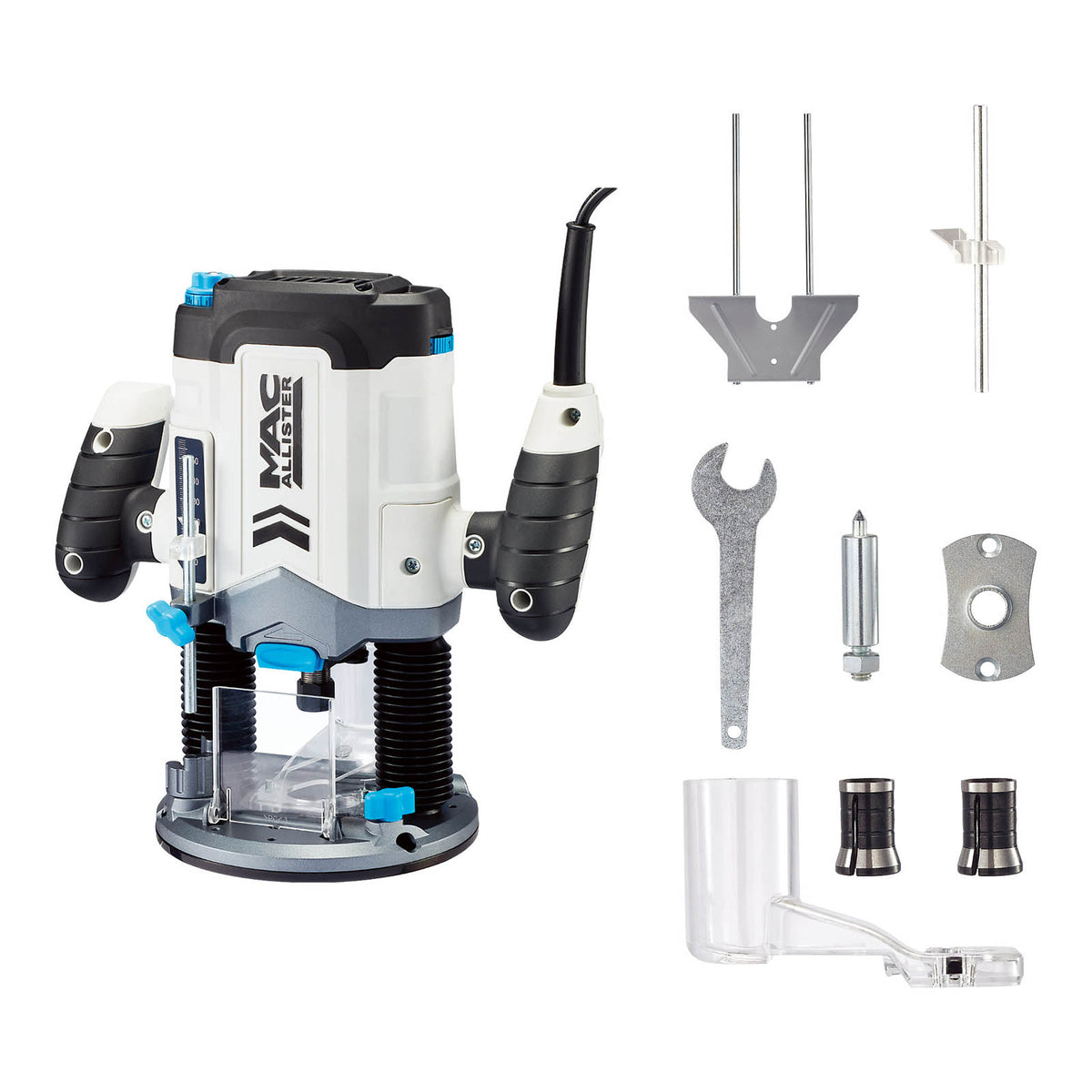 Mac Allister Plunge Router Electric MCB1336ROU Variable Speed Compact 1200W - Image 4