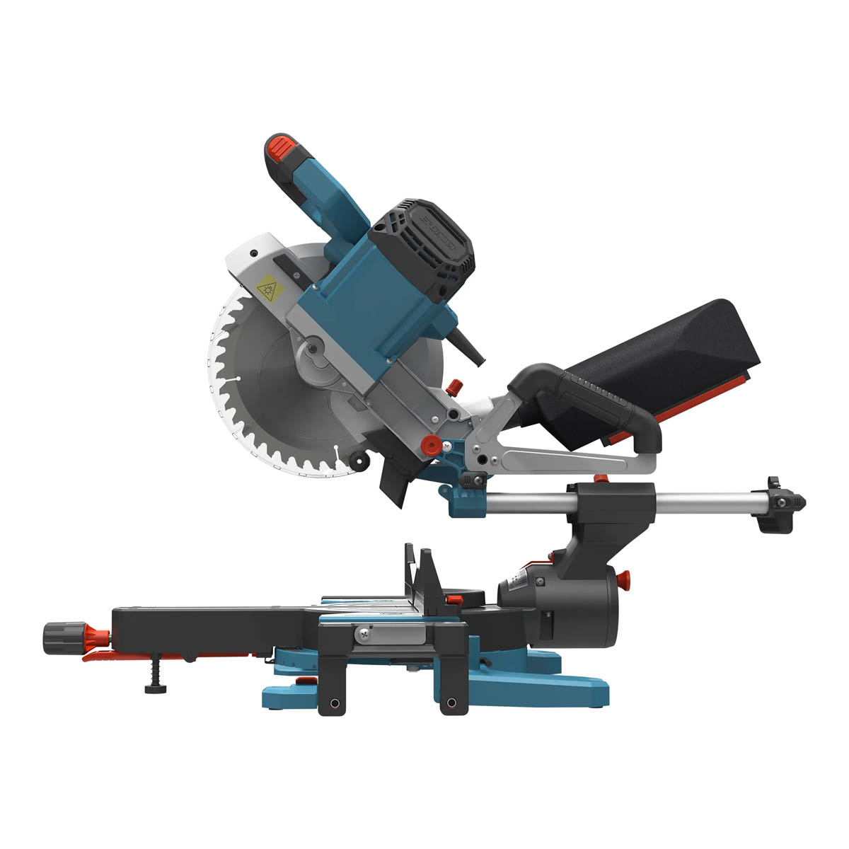 Erbauer Mitre Saw Sliding 254mm MMIS210-A Double Bevel Radial Compact 1800W - Image 6