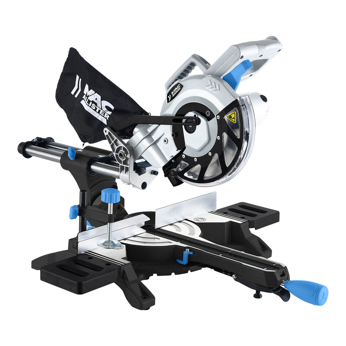 Mac Allister Mitre Saw Electric MCB1362MSW Sliding 210mm Heavy Duty 1500W - Image 1