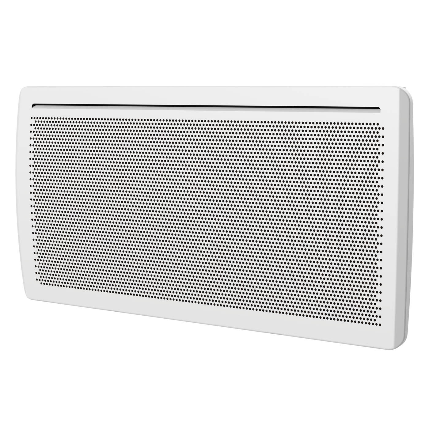 Panel Heater Electric White Adjustable Thermostat Wall Mounted Modern 2000W - Image 1