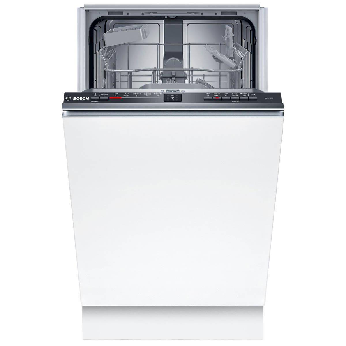 Bosch Integrated Slimline Dishwasher SPV2HKX42G White - Image 4