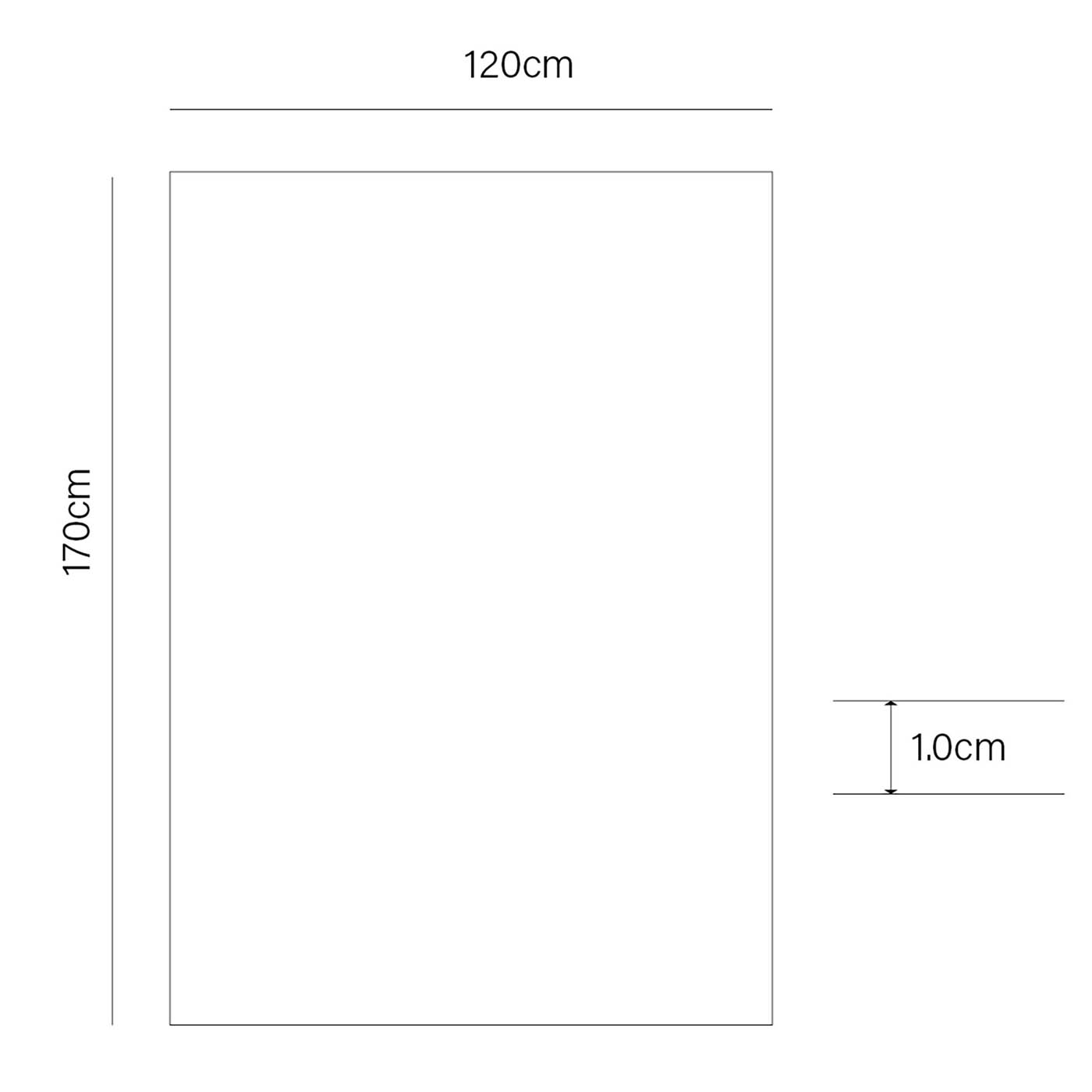 Medium Rug Chenille Grey Traditional Living Room Bedroom (L)170cm x (W)120cm - Image 4