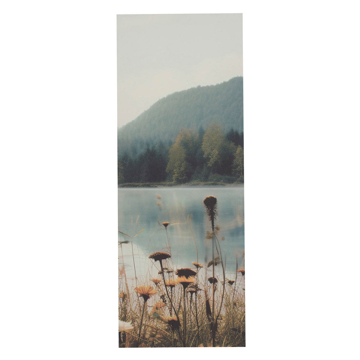 Arthouse Canvas Art Mountain Lake Earth Tones Landscape Wall Picture Set Of 3 - Image 5