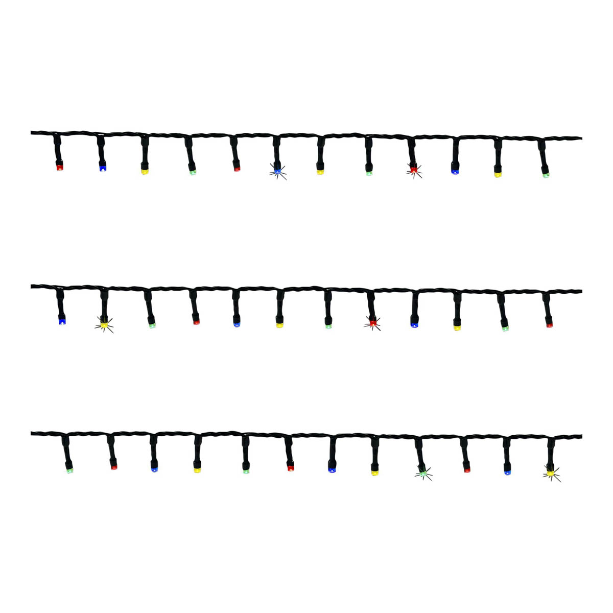 610 Christmas String Lights 1500 LED Multicolour 8 Functions Indoor 44.9m - Image 4