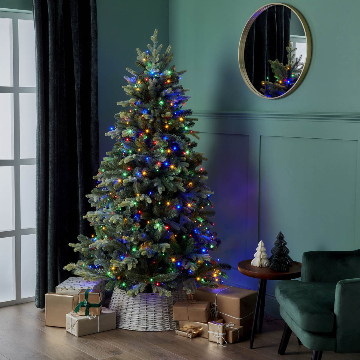 610 Christmas String Lights 1500 LED Multicolour 8 Functions Indoor 44.9m - Image 8